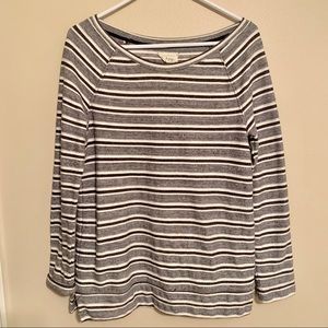 Lou & grey boatneck beachy sweater striped